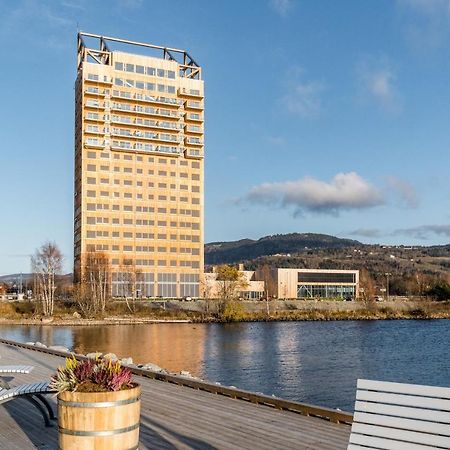 Mjos Tower Apartment - Lovely City View Sjusjøen Εξωτερικό φωτογραφία